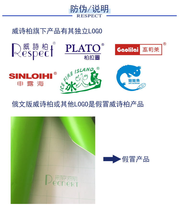 防偽說明